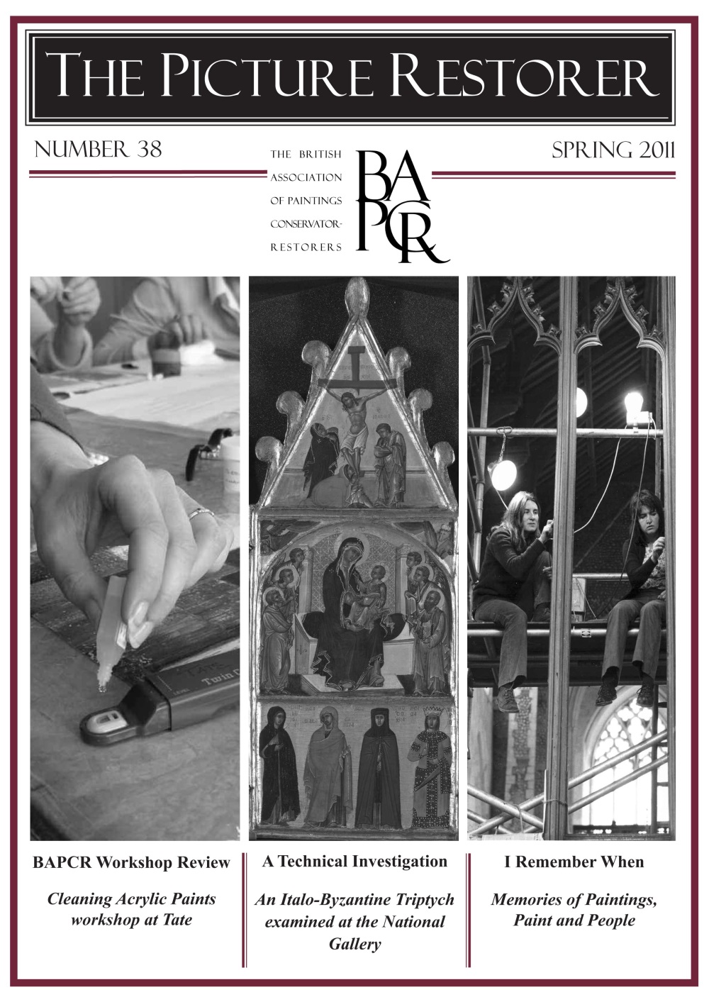 The Picture Restorer ISSUE 38 SPRING 2011