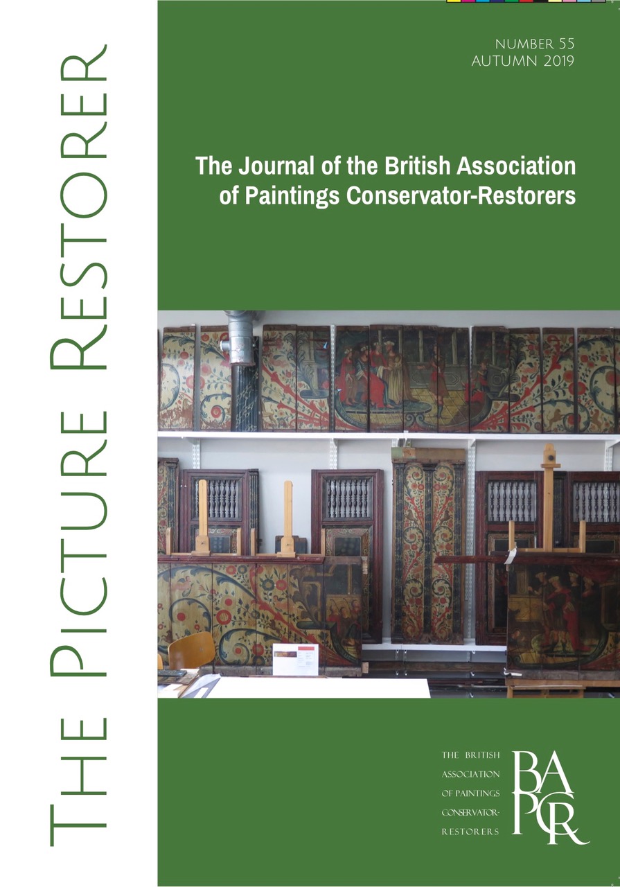 The Picture Restorer, ISSUE 55 AUTUMN 2019