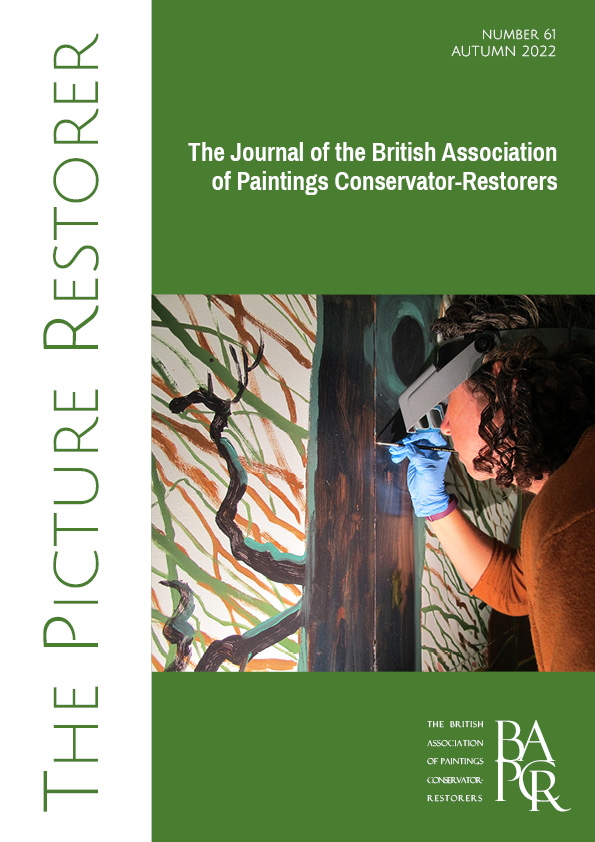 The Picture Restorer, ISSUE 61 AUTUMN 2022